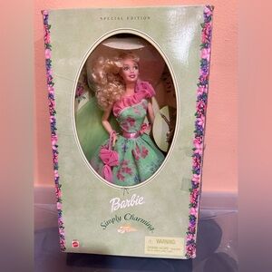 Barbie Simply Charming Doll in Green and Pink Ensemble